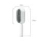 Self Cleaning Hair Brush For Women Massage Scalp Promote Blood Circulation Anti Hair Loss 3D Hair Growth Comb Hairbrush Self-Cleaning Hair Brush   3D Air Cushion Massager Brush   Airbag Massage Comb B