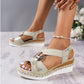 Women's Wedge Peep Toe Casual Sandals