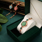 Small Green Watch Simple Elegant Women's Bracelet Watch Gift Watch Jade Watch