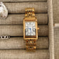 Retro Small Golden Watch Steel Belt Women's Middle Ancient