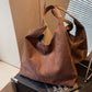 Retro Soft Suede Large Capacity Shoulder Bag