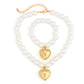 Geometric Beads All-match Beaded Love Necklace And Bracelet