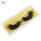 100% Mink Eyelashes 25mm Wispy Fluffy Fake Lashes