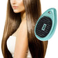 Electric Sound Wave Vibration Magnetic Massage Comb Portable Negative Ion Hair Comb