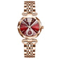 Women's Fashionable Multi-pronged Gradient Glass With Diamond Face Watch