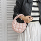 Bag Cloud Bag Niche Plaid Down Cotton Jacket Bag