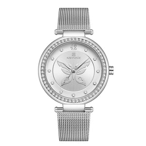 Simple Fashion Watch With Net