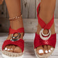 Women's Wedge Peep Toe Casual Sandals