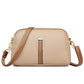 Simple Shoulder Texture Western Style Messenger Bag