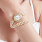 Freshwater Pearl Watch Affordable Luxury Fashion Jewelry Full Diamond Ladies