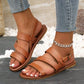 Fashion Round Toe European And American Beach Roman Women's Sandals