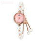 Fashionable All-match Elegant Women's Quartz Watch Pearl Natural Stone Strap Bracelet Watch